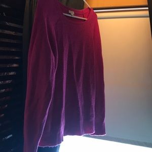 Jcrew waffle sweater